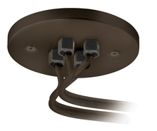  CSCPSFTDUBZ - Dual Feed Remote Canopy Soft Feeder Connector Bronze